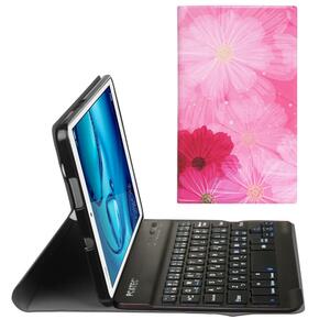 【送料無料】docomo dtab Compact d-01J/Huawei MediaPad M3 8.4用 TPUケース付き Bluetooth キーボード US配列 かな入力対応 コスモス