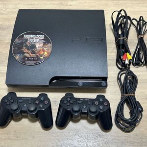 PS3 本体 ブラック CECH-3000A コントローラー PlayStation3 ソニー SONY プレイステーション3 YU