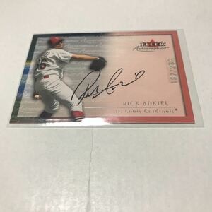 Rick Ankiel 2000 Fleer auto Silver /250