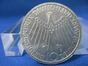  ドイツ ミュンヘンオリンピック 五輪 10マルク銀貨☆1972年／m819-1