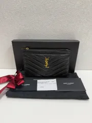 【雷市場（ポンジャン）商品韓国直送】 Saint Laurent(サンローラン) マトラッセ ビル ポーチ 財布 クラッチ 金具