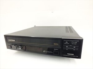 ◆ TOSHIBA 東芝 XR-L8D レーザービジョン CD/CDV プレイヤー 中古 現状品 240609A1645