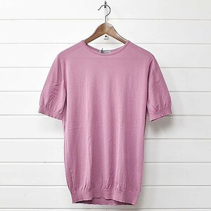 ジョンスメドレー BELDAN Tシャツ M ピンク系 JOHN SMEDLEY｜24f0604