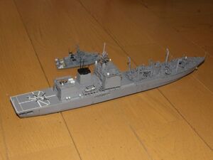 1/700 海上自衛隊 補給艦 ましゅう+うわしま型掃海艇2艘 完成品