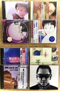 ＣＤアルバム８枚セット♪荻野目洋子/森口博子/華原朋美/広瀬香美/WANDS/スピッツ/KATSUMI/布袋寅泰《USED》