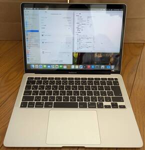 【バッテリー98%】Apple MacBook Air 13インチ CTO (M1 CPU:8C, GPU:8C, Late 2020) RAM 16GB/SSD 1TB