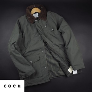 新品 ★ ユナイテッドアローズ コーエン coen 中綿 フィッシング ジャケット 158 Barbour風 69 DG 【L】