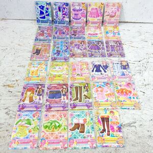 10アイカツ カード コーデセット 星宮いちご 紫吹蘭 有栖川おとめ 音城せいら他 衣装 トップス ボトムス シューズ