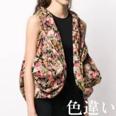 ジュンヤワタナベ クロップドジャケット 花柄 レディース フラワー ボレロ XS