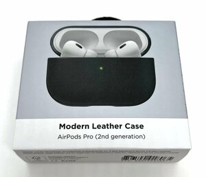 NOMAD社製 AirPods Pro (第2世代)用 レザーケース(ブラック)