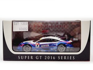 △【6】EBBRO/エブロ 45457 WAKO’S 4CR RC F SUPER GT GT500 2016 Rd.2 Fuji No.6 同梱不可 1円スタート