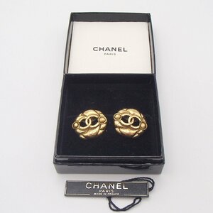 ★CHANEL シャネル イヤリング / 23 ココ ココマーク ヴィンテージ アクセサリー★NN