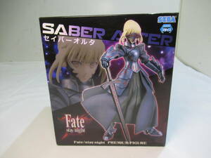 ★同梱不可【N送900円】7608　Fate/stay night プレミアムフィギュア　セイバーオルタ　現状品