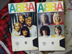 ABBA music show　VHS ビデオテープ 　