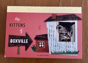 送料無料 洋書 かわいいキャットハウスと子猫たちのポストカード30種 the KITTENS of BOXVILLE POATCARDS