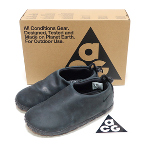 NIKE ACG MOC PREMIUM PRM MENS US5 23.5cm BLACK/BLACK ( ナイキ エーシージー モック プレミアム ブラック 黒 レザー 2023年復刻版 )