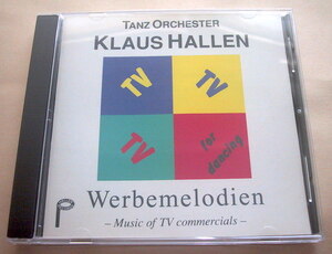 TANZ ORCHESTRA KLAUS HALLEN / Music of TV Commercials Werbemelodien CD 社交ダンス TVコマーシャル