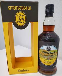 【今月限定価格】SPRINGBANK 10年 55.6％ ローカルバーレイ ウイスキー 2010-2020 700ml スプリングバンク スコッチ 保管状態〇 未開栓