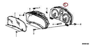 【ホンダ純正パーツ】STREAM ストリーム メーター 未使用　希少在庫　78120-SMC-931　メーカー在庫