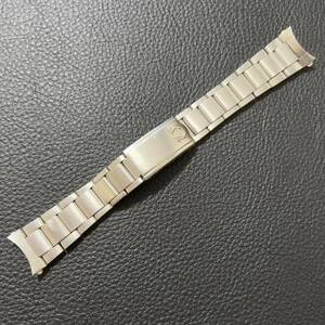 OMEGA オメガ Ω ベルト バンド ブレス ステンレス 腕時計 ヴィンテージ アンティーク ラグ幅18mm 全長15cm FF605 1168 31 NOVLINK