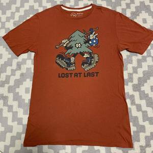 【良品 レア】 BURTON LOST AT LAST Tシャツ Sサイズ 雪男