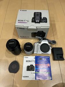 美品　Canon EOS Kiss X9　ダブルズームキット デジタル一眼レフ