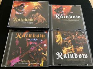 Rainbow / Triumph & Tragedy / Screaming Through The Air / Falkoner 1977 / Stockholm 1977 / 