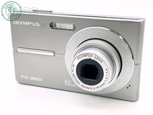 AL0607996　■ OLYMPUS オリンパス FE-360 コンパクトデジタルカメラ シルバー バッテリー付き カメラ 中古