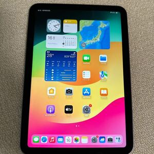 iPad mini 第6世代 64GBスペースグレイ Wi-Fiモデル MK7M3J/A Apple アクティベーションロック解除済 