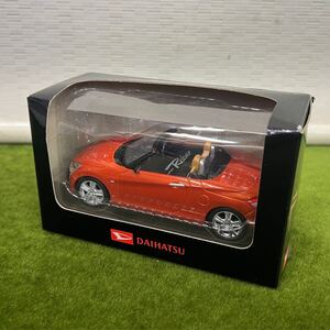 ★☆保管品 ミニカー DAIHATSU/ダイハツ COPEN Robe/コペン ローブ プルバックカー オレンジ