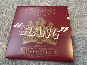 【CDシングル】DEF LEPPARD / SLANG (LIMITED EDITION SOUVENIR PACK)