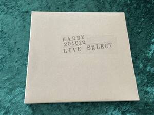 ★新品未開封★HARRY★紙ジャケット仕様★CD★201012 LIVE SELECT/ハリー/ライヴ/ライブ/THE STREET SLIDERS/ザ・ストリート・スライダーズ