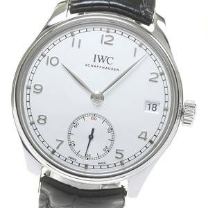 IWC IWC SCHAFFHAUSEN IW510203 ポルトギーゼ ハンドワインド エイトデイズ 手巻き メンズ _837268