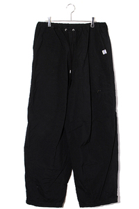 2023AW in・stru(men-tal). MIHARA YASUHIRO インストルメンタル SIZE:48 Taslan Track Pants タスラン トラックパンツ BLACK ブラック I1