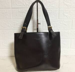 no29845 HARDY AMIES ハーディエイミス レザー ハンド トート バッグ