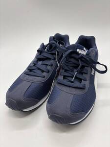 ☆未使用☆ #5178 プーマ PUMA ネイビー系 スニーカー 運動靴 383038 23.0㎝ レディース 現状品