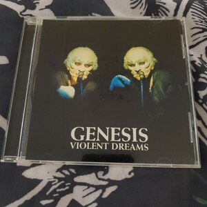 GENESIS VIOLENT DREAMES プレス盤 live at UK 11/8 1972 Peter Gabriel Phil Collins ピーター・ガブリエル　フィル・コリンズ