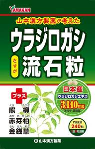 Natural Life 山本漢方製薬 ウラジロガシ 流石粒 240粒