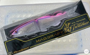 メガバス MAGDRAFT 鮎 AYU TWITCHER 7inch マグドラフト アユトゥイッチャー PINK BACK GALAXY