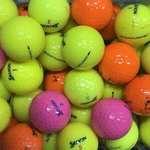 ロストボール スリクソン 各種混合 カラーボール 1個 Bランク 中古 ゴルフボール ロスト SRIXON エコボール