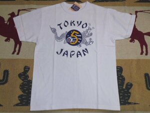 24 東洋 バズリクソンズ BR79435 101 ホワイト L 半袖 Tシャツ 5th AIR FORCE