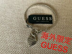 新品 GUESS ゲス レアブレスレット アメリカロサンゼルス限定　シルバー