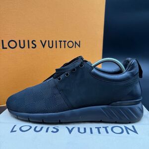 1円【未使用級】 LOUIS VUITTON ルイヴィトン ファストレーンライン ダミエグラフィット ファブリック メンズ スニーカー シューズ 靴 25cm