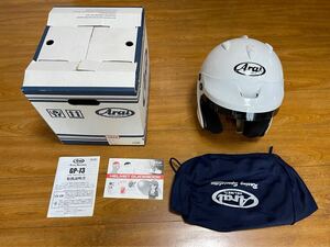 Arai アライ GP-J3 白 SNELL SAH GPJ3 四輪用ヘルメット サイズ59-60