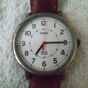 TIMEX インディグロ ライト付き 腕時計