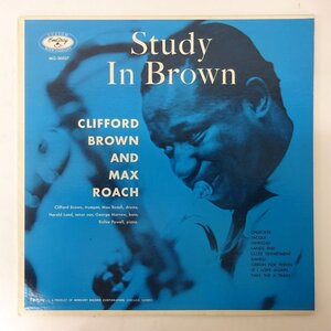 14043109;【US盤/Mercury/青ラベル/MONO/深溝】Clifford Brown And Max Roach / Study In Brown