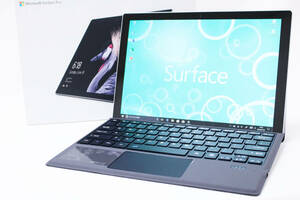 【即配】LTE バッテリー良 Office2019 元箱 Surface Pro 5 i5-7300U 4G NVMeSSD128G 12.3型PixelSense Win10リカバリ 新品キーボード追加可