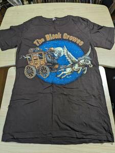 【服飾】 ビンテージ レア Tシャツ バンド 当時物? The Black Crowes Stagecoach S グレー 半袖