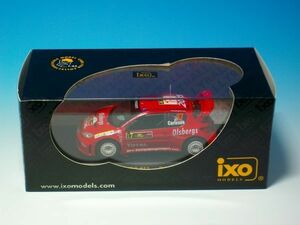 イクソ IXO プジョー206 WRC ゼッケン17 キプロス 2005 [1/43 ixo Peugeot 206 WRC #17 Cyprus 2005][RAM195]