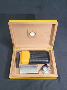 【M4-2】シガーセット COHIBA 葉巻 シガーケース 未使用保管品